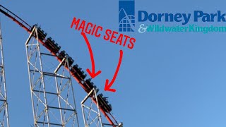 Where is the Magic Seat on Steel Force? + Is Demon Drop a Rollercoaster? - Dorney Park Vlog 11/2021