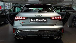 New 2025 Akrapovic Audi S3 Sportback TFSI Quattro S Tronic - Interior, Exterior and Sound - 4K