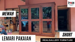 Lemari pakaian baju super besar Istimewa #lemaripakaian #irealgalleryfurniture #desainkamartidur