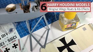 Wingnut Wings W.12 Part 6 Rib Effects, Floats & Struts