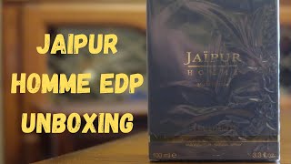 Jaipur Homme EDP Unboxing & first impressions