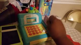 AWESOME  musical beat made using a toy cash register