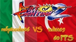 FightCade - Art of Fighting 2: rafpiccolo86 (Italy) vs tolist85 (Turkey)[60 FPS]