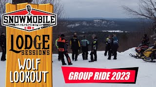 Lodge Sessions Wolf Loop Wolf Mountain Lookout Snowmobile Adventure - Sudbury Ontario