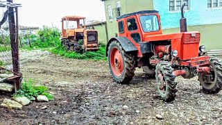 Трактор Т40 с передком сможетли тянут Трактор ДТ 75.Tractor T 40 with can the tractor DT75 be pulled