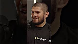 Khabib: "As a fighter GSP but as a friend DC." 😁