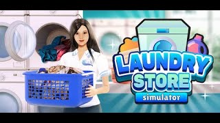 Simulador de LAVANDERIA - Laundry Store Simulator - Gameplay en Español