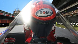 #helmetcam #onboard with Francesco Bagnaia | #motogp2024 #barcelonagp #catalunya #spain #sprintrace