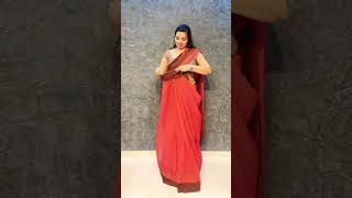 Hip pleats for delicate saree | How to drape chiffon saree| Saree hack #sareedrapingforbeginners