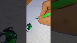 Drawing ✍️|Anya Froger💕-(Spy X Family)eye coloring #viral #trending #shorts #art