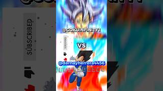 @GOKUINFINITY1 VS @darnayherrera4456 #capcut #shorts #dbs #dbsedits #vs Who is Better?