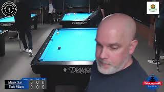 Manik Suri vs Todd Milam - 9 Ball Tournament - Second Round - 4/6/24