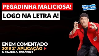 "Mulher perdida"? "A dívida", de ARTUR AZEVEDO (ENEM 2019 PPL, azul, 41, Maranhão, ep. 3)