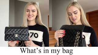 WHAT’S IN MY BAG | Chanel Small Classic flap bag