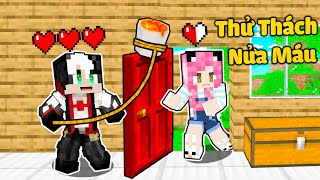 REDHOOD THỬ THÁCH 24GIỜ TROLL MỀU BẰNG NỬA MÁU TRONG MINECRAFT*1NGÀY MỀU THOÁT KHỎI ĐỊA NGỤC NỬA TIM