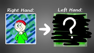 Redrawing My YT Logo With My Left Hand Challenge!!! (+ Update)