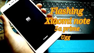 Cara Flashing Xiaomi Redmi Note 5a Prime Ugg