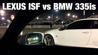 Lexus ISF vs BMW 335is