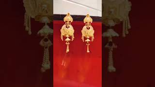 behad Khubsurat gold Madrasi jhumke #new #gold #latest #madrasijhumke #shortvideo