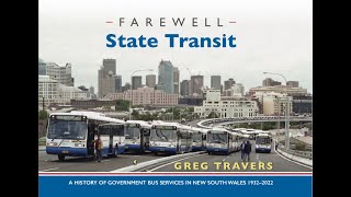 "Farewell State Transit" new book shows 100 Sydney buses on Anzac Bridge, with mass runbys PART ONE