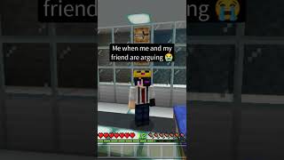 me when me and my friend are arguing 🤣 #foryou #frp #viral #minecraft #memes #minecraftmemes #shorts