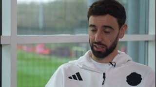 Bruno Fernandes Reaction About Ruben Amorim