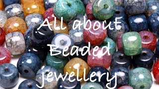 Beaded necklaces & how I make it@Myhomegarden-unlimited