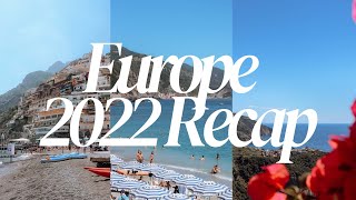 RECAP: One month exploring Europe