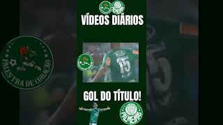 GOL DO TÍTULO #palmeiras #shorts