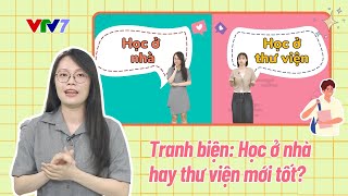 Tranh biện tiếng Hàn: Học ở nhà hay thư viện sẽ hiệu quả hơn? CÙNG NÓI TIẾNG HÀN (Mùa 3)