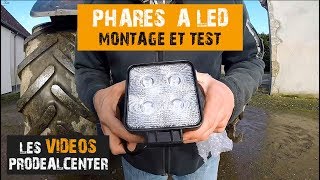 ✔️ Je test les phares de travail à LED et je vous dis tout !!! Montage & tests