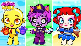 Poppy Playtime Triplets Were Separated At Birth | Sad Avatar World Story | Toca Boca