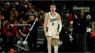 Purdue Basketball 2024 NCAA Tourney Hype - History is Watching