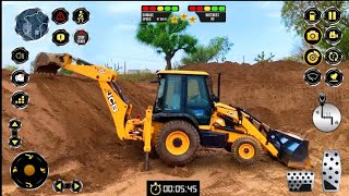 Aeroplane Road Construction Gameplay Jcb 3d