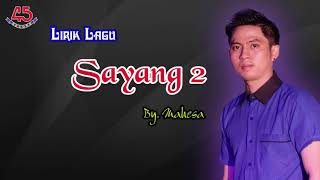 Mahesa - Sayang 2 | Dangdut (Official Music Video)