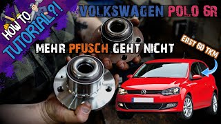 Federbruch, defekte Bremsen + Radlager Pfusch! Was ist da los mit dem Polo 6R #viral #car #tutorial