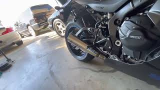 2018 Gsxr 1000 walk around cold start Full Brock’s exhaust