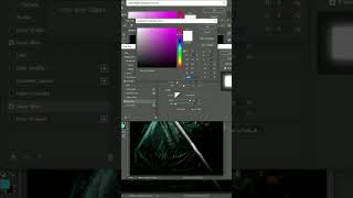 Lightsaber Effect in Photoshop Tutorial #shorts