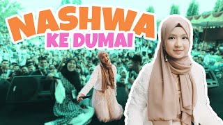 NASHWA ZAHIRA KE DUMAI, BAGI-BAGI HADIAH KE FANSNYA | NASHWA ASLINYA CANTIK !!!