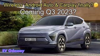 New - Is wireless Android Auto & CarPlay finally coming to Hyundai Group cars in Q3 2023?🤔