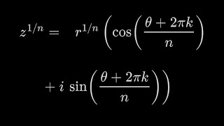 Raíces enésimas de un número complejo