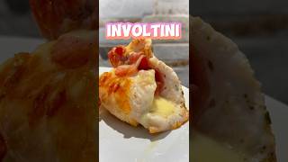 INVOLTINI de pollo con BACON y MOZZARELLA!🤌🏻🇮🇹 #asmr #food #italy