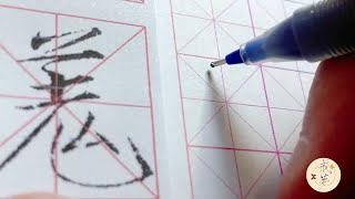 【每日一字】瘦金体楷书千字文（羌）【中性笔】