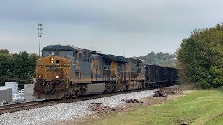 CSX 500 Spirit of Grafton Leads Empty Rock B483-14 on 10/15/24