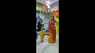 Yuvansh Mandal & his mother's mesmerizing Dance Janamashtami Celebrations  @Makoons Pre School Thane