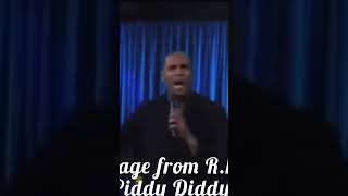 A message from R Kelly to (piddy Diddy or J.Z) ?