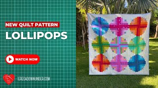 New release: Lollipops quilt pattern