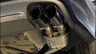 Audi S7 4.0T V8 Kota Performance Valved Exhaust System Start up