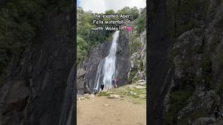 The exalted Aber Falls water of north Wales. #waterfall #northwales #snowdonia #wales #sereninwales