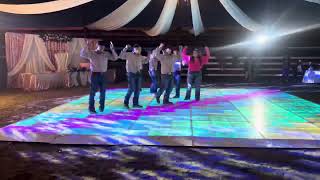 LED Dance Floor On Sand 28’x28’ Corning CA 3/13/2024